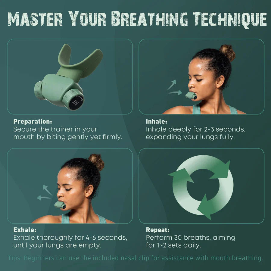 OxyBio Military Pro Breathing Trainer