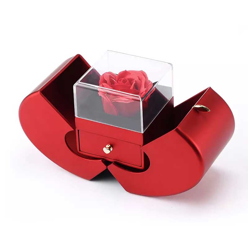 Forever Rose - Hartdoos ketting