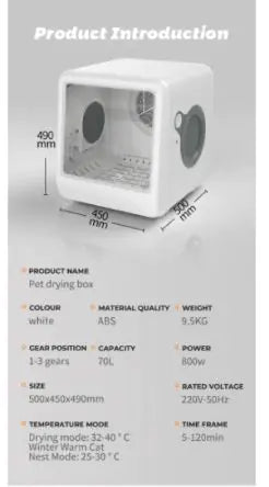 Pet Hair Blowing Machine